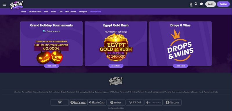 Test du site de casino impitoyable