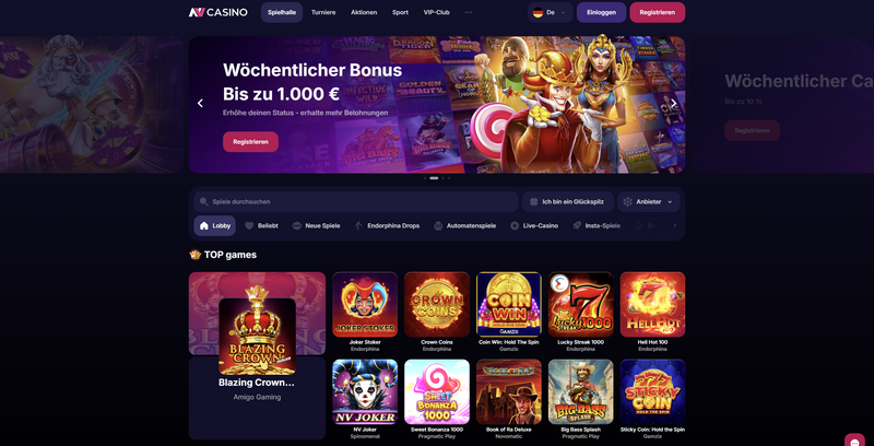 Utvärdering av sportspel på NV Online casino Utvärdering av sportspel på NV Online casino